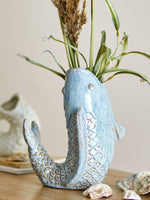 Load image into Gallery viewer, Stoneware Fish Vase
