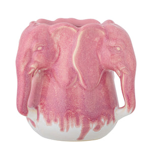 Pink Elephant Vase