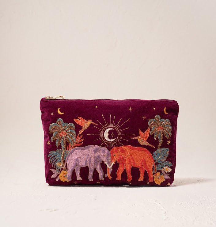 Celestial Elephant Everyday Pouch - Elizabeth Scarlett