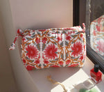 Load image into Gallery viewer, Floral Cosmetic Bag
