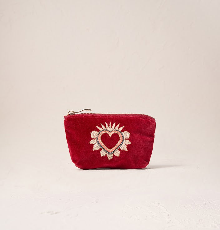 Sacred Heart Coin Purse - Elizabeth Scarlett