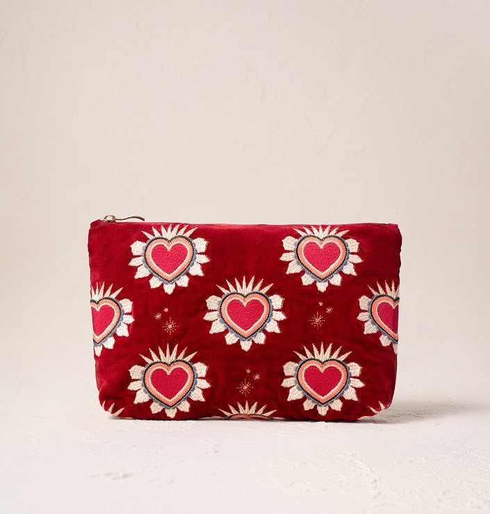 Scatter Sacred Heart Everyday Pouch - Elizabeth Scarlett