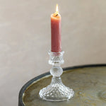 Load image into Gallery viewer, Harlequin Glass Candle Holder
