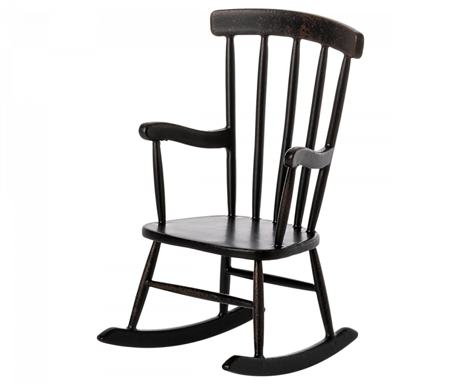 Maileg Rocking Chair - Anthracite
