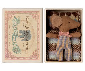 Maileg - Sleepy Wakey Mouse in Matchbox