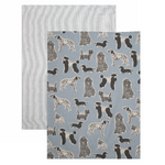 Load image into Gallery viewer, Set of two Tea Towels - Dogology
