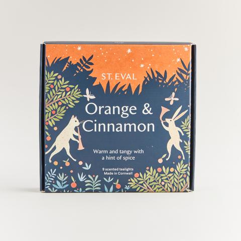 Orange & Cinnamon Tealights