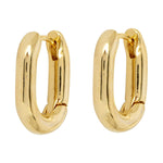Load image into Gallery viewer, Coco Small Gold Hoop Earrings
