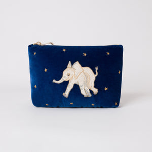 Baby Elephant Conservation Make-up Bag - Elizabeth Scarlett